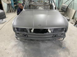 BMW E30 PANDEM (ROCKET BUNNY) Передняя правая накладка (Реплика "Стекловолокно")