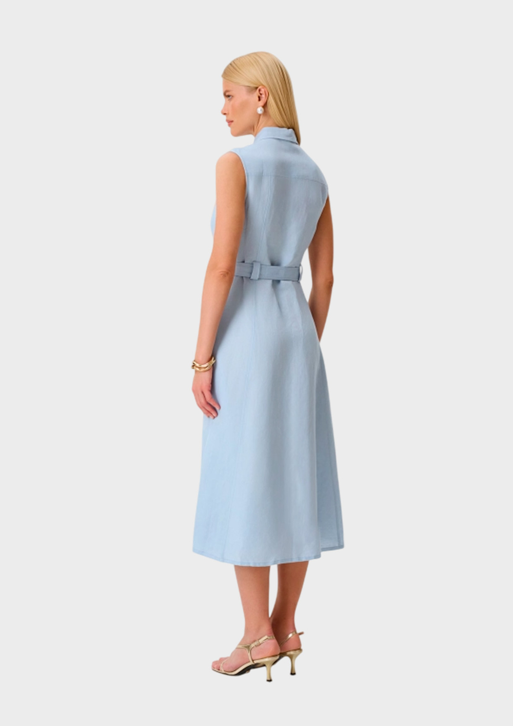 Платье с поясом BULMER