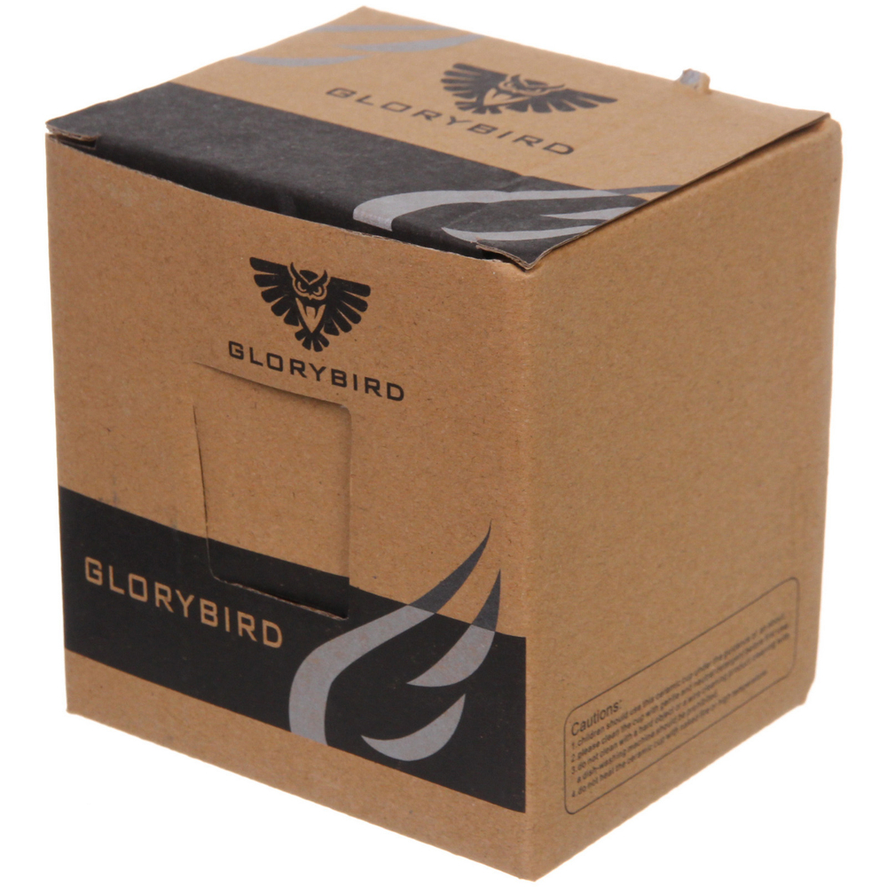 Кружка керамическая 350мл «Санта» с крышкой и ложкой