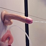 Фаллоимитатор Lovetoy (23×4,4 см) с имитацией эякуляции