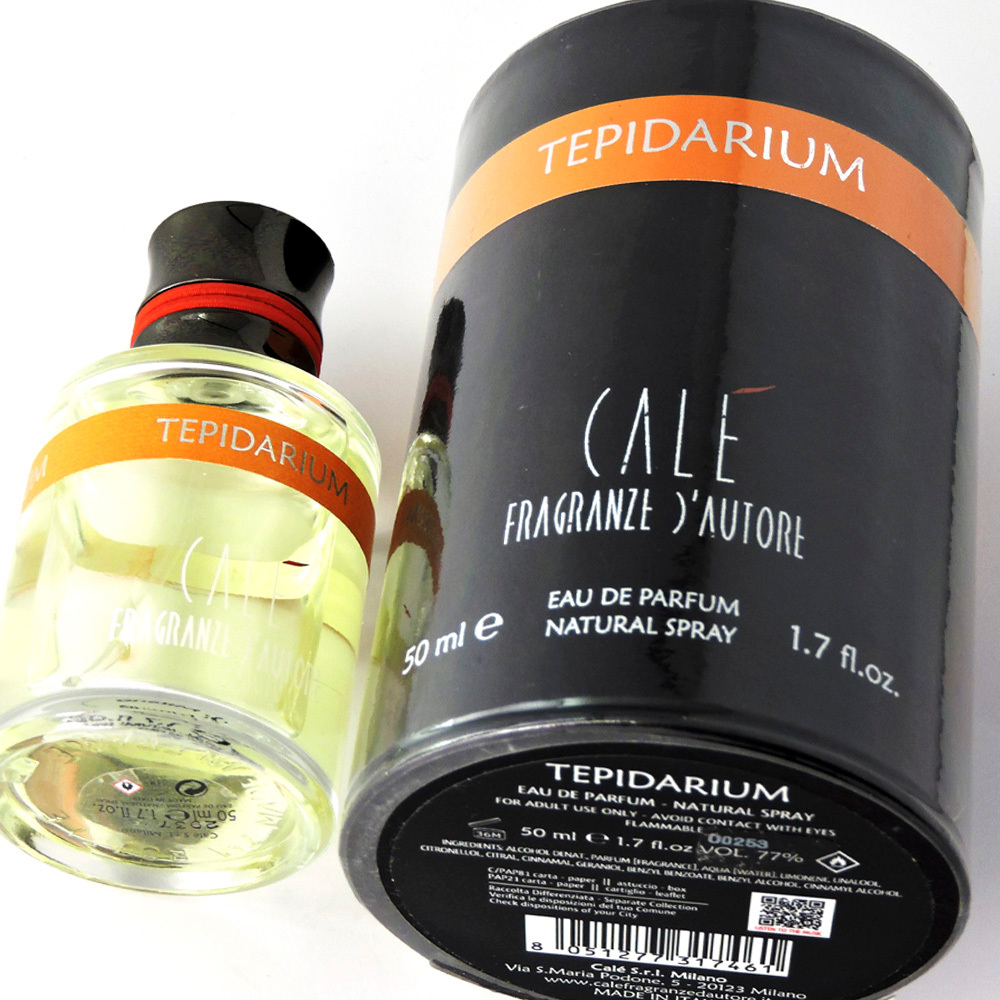 Tepidarium Cale Fragranze D'Autore — парфюмерная вода для женщин и мужчин.