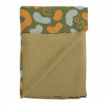 Плед вязаный с авторским принтом animal spots из коллекции wild, 130х180 см