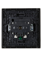 FORTE&PIANO Розетка 1-местная с заземлением без защитных шторок безвинтовое крепление 16А FP314 серый IEK