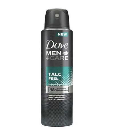 Дав Дезодорант Мужской спрей TALC FEEL 150мл