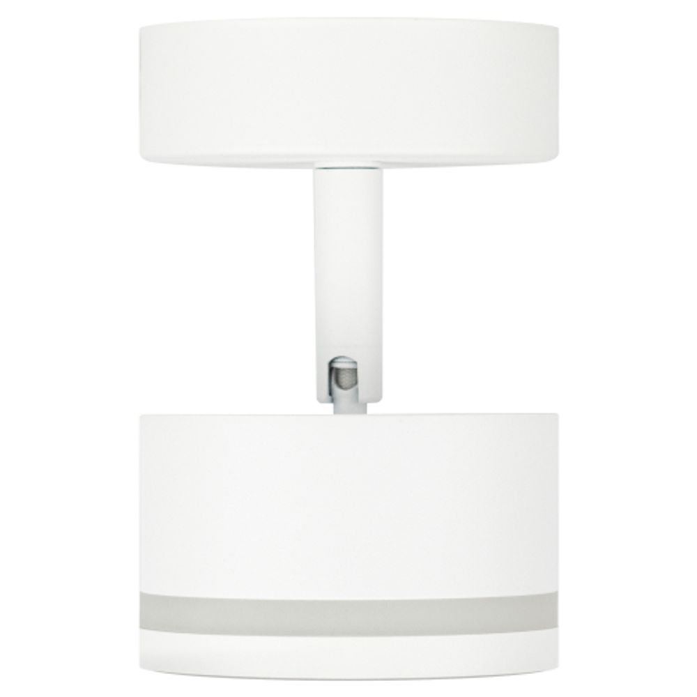 Светильник настенно-потолочный спот ЭРА OL52 WH под лампу GX53 белый IP20 | Накладные светильники