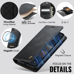 Чехол-кошелек CaseMe 2 in 1 MagSafe iPhone 16E