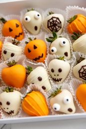 Набор клубники в шоколаде Хеллоуин