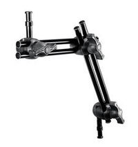 Кронштейн шарнирный Manfrotto 396AB-2 Double Arm двухсекционный с двумя пальцами 16 мм