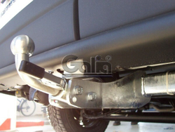 Фаркоп оцинкованный Galia N047A для Nissan Interstar 1998-2010, Opel Movano A 1999-2010, Renault Master 1998-2010(паспорт и сертификат в комплекте)(без электрики)