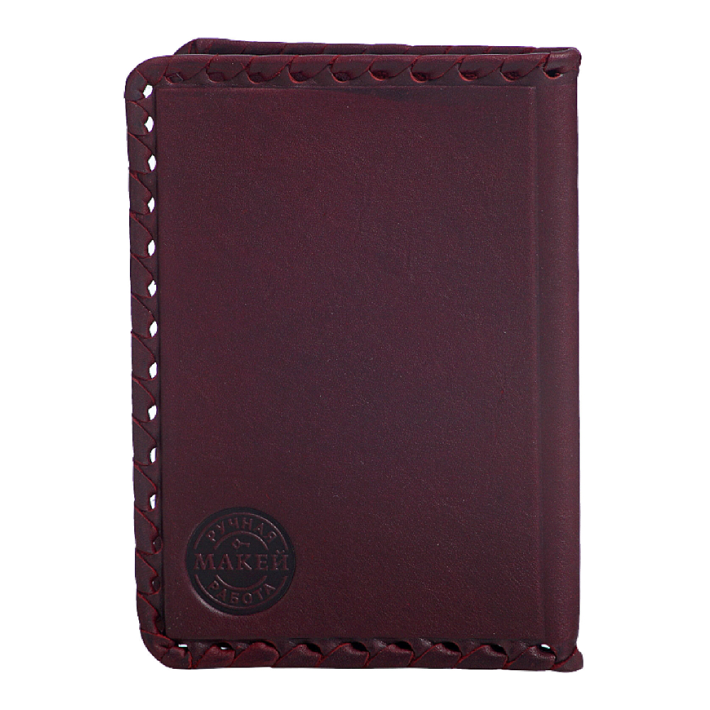 Обложка для паспорта «Нефтегаз-3» с накладкой покрытой золотом 999 пробы