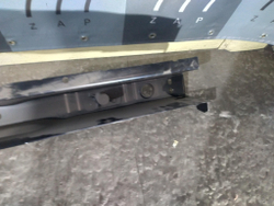 Лонжерон передний левый VW Transporter T5  Новый Оригинал 7E0803101C