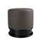 Пуф 5135/CP2308ST из темно-серой экокожи