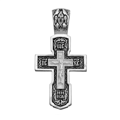 Крест из серебра/Частичное чернение