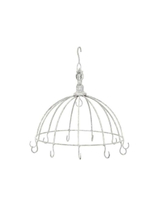 Подвес декоративный "Корона" белый большой 31,5х32 см от CAMPO Home & GardenCAMPO Home & Garden