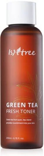 Освежающий бесспиртовой тонер на основе зелёного чая 80% IsNtree Green Tea Fresh Toner 200 мл