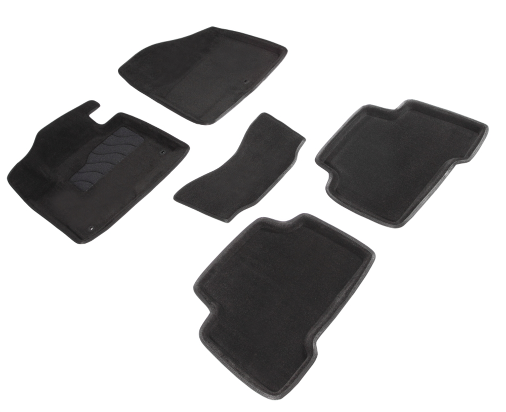 3D коврики для Hyundai Santa Fe III 2012-2018 Seintex.83624