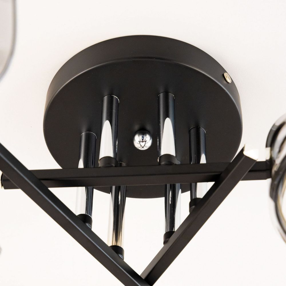 Citilux Клаус CL134165 Люстра потолочная Чёрная