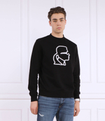 Худи SWEAT CREWNECK Karl Lagerfeld - черный(705002 532900)