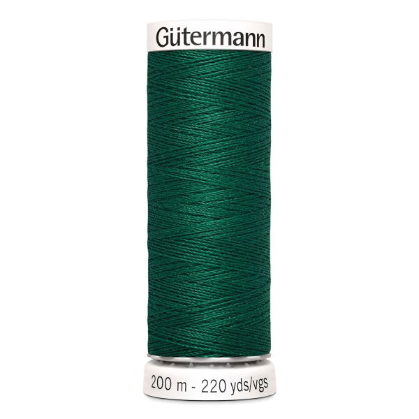 Нитки универсальные Gutermann Sew-all 100 (200 метров), 5 кат. | 403 т.изумрудно-зеленый