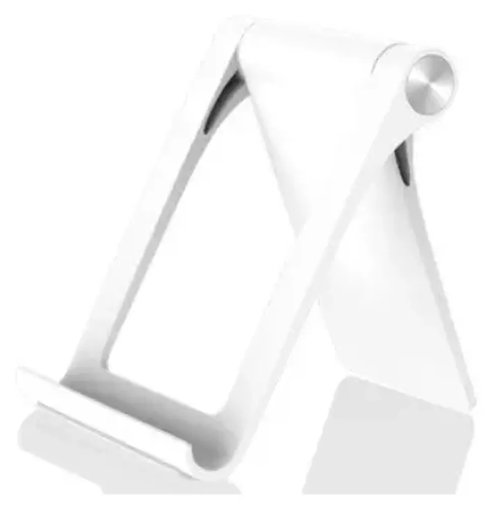 Подставка-держатель для телефона с регулируемым углом наклона, белый