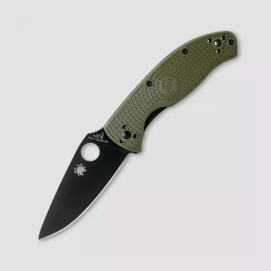 Складной нож Spyderco Tenacious 122PODBK c клинком из стали 8Cr13MoV, рукоять FRN