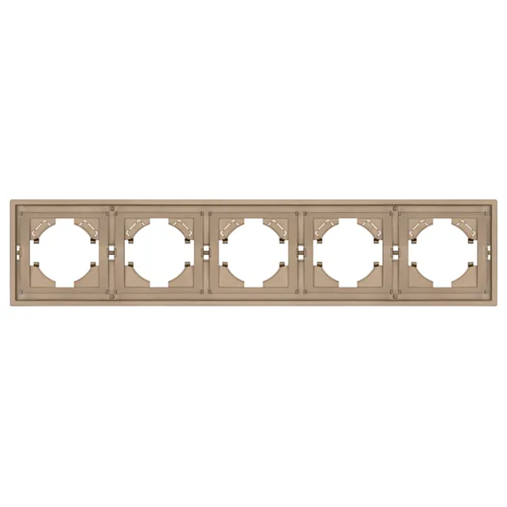 Рамка пластиковая FRM-TENDO-PL-5-GD (Arlight, -) 053854