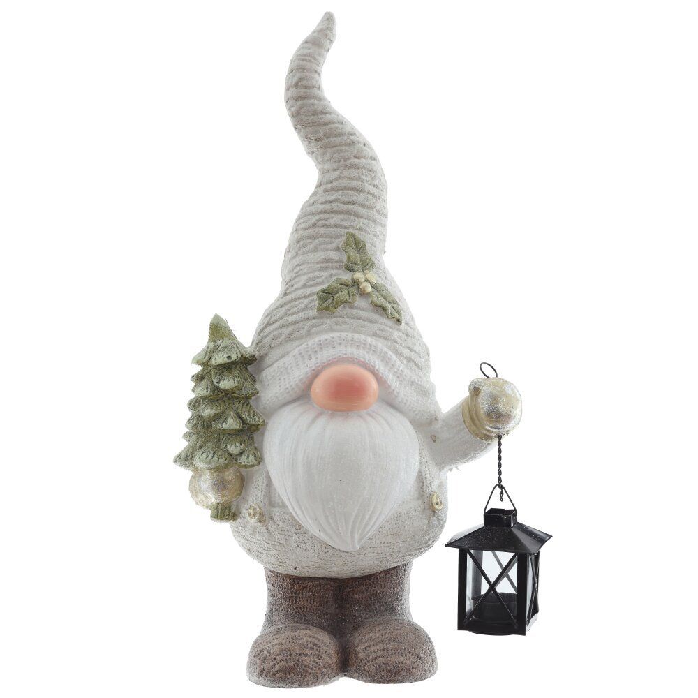 GAEM Фигурка декоративная "Гном" (с подсвечником), L27 W17 H51 см, 2в.