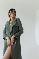 Платье - пиджак ANITE в стиле милитари на подкладке