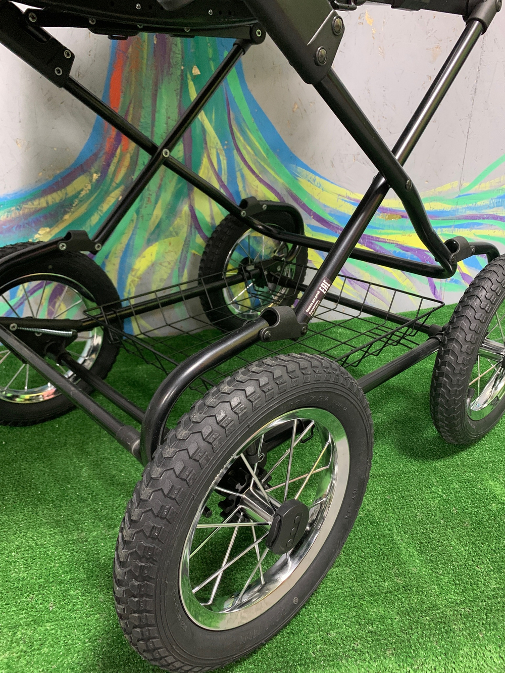 Коляска  MARIO CLASSIC (2 в 1) (RIKO BASIC) 10 серый