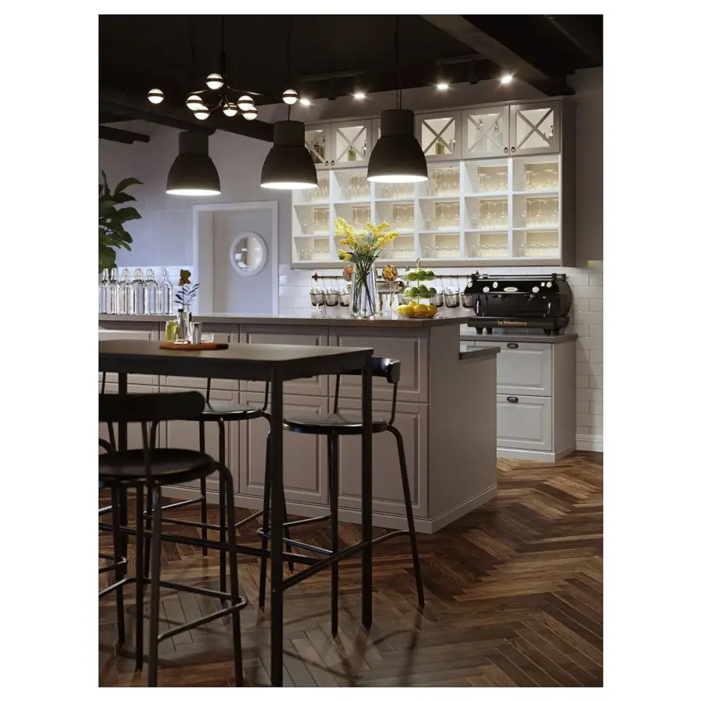 Барный стул - YNGVAR IKEA/ ИНГВАР ИКЕА, 99х53х51 см, черный