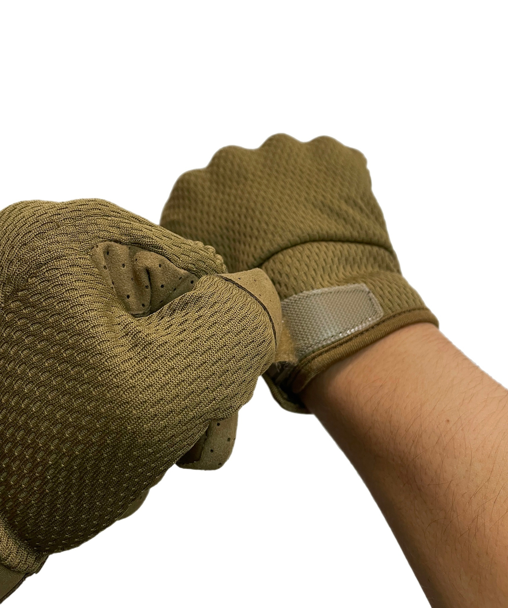Перчатки Тактические (с перфорацией) Песок