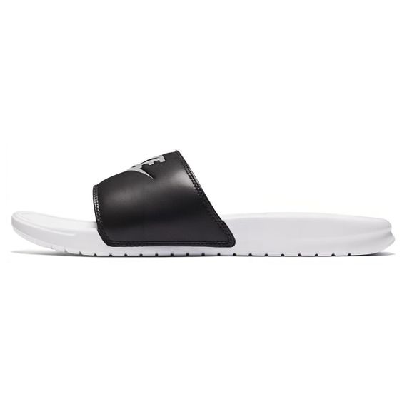 Nike Benassi JDI 'White Black'