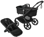 Коляска без капюшона Bugaboo Fox 5 Renew base 2 в 1 Black/Heritage Black