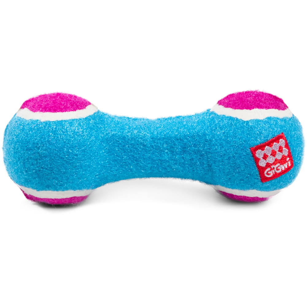 75006 Игрушка для собак гантель малая с пищалкой 13см, серия catch & fetch