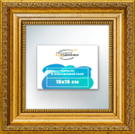 Зеркало настенное в раме 15x15