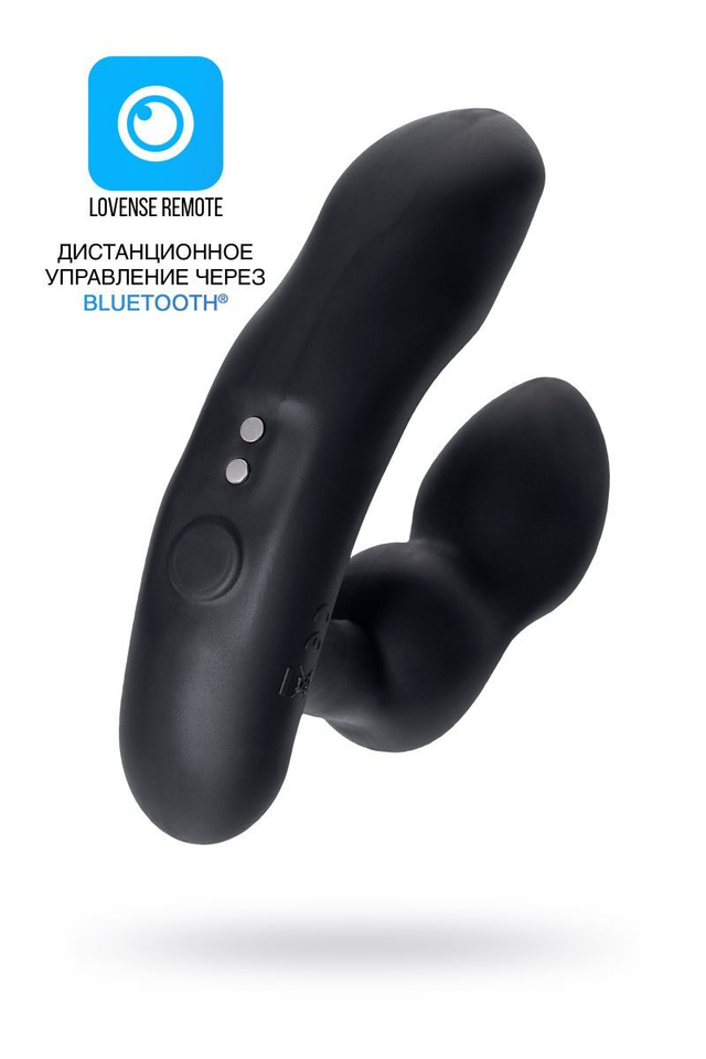 Черный вибростимулятор простаты Edge 2