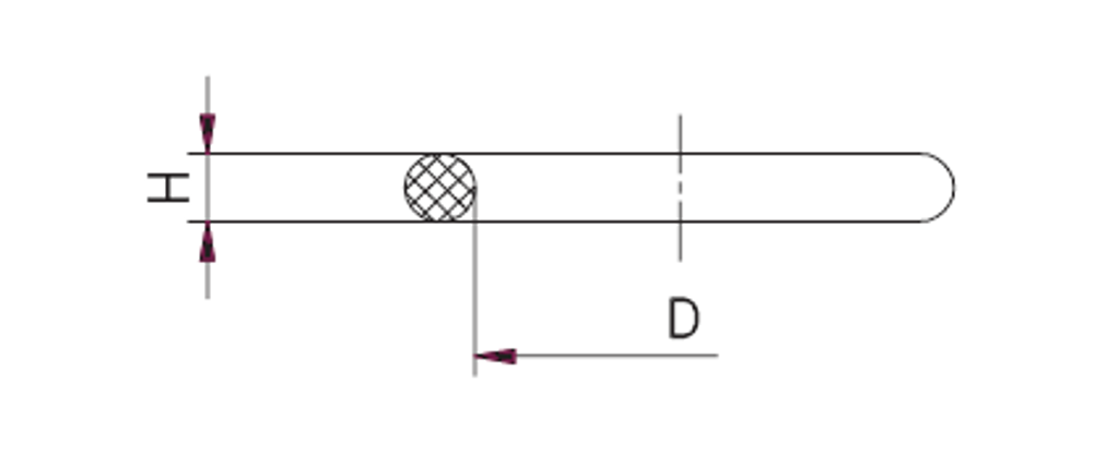 Резиновое уплотнение O-ring NBR ORFS 15.6x1.78