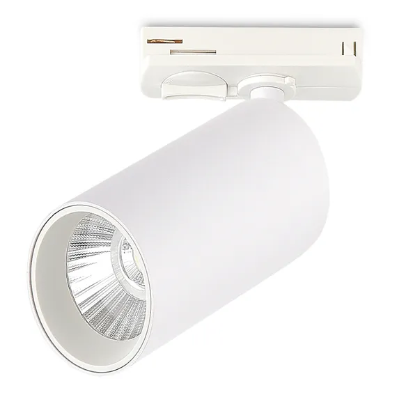 ST382.546.10.TRIAC Св-к трек. Белый LED 1*10W 4000K 900Lm Ra>90 36 IP20 D55xH125 220V БЭЙС