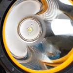 Фонарь кемп, встр акк, Облик, зар от сет220В, пластик, 3W+12LED, 6009