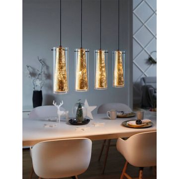 Подвесной светильник 4*E27 97653 золотой Pinto Gold Eglo