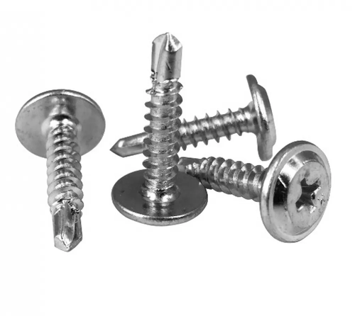 Саморез с прессшайбой  4,2*19 сверло