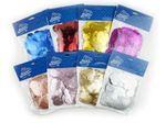 Конфетти фольга Круг, Розовый, Хром, 1 см, 50 г.