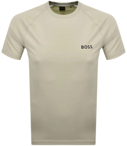 Мужская теннисная футболка BOSS TOC Spin - light beige