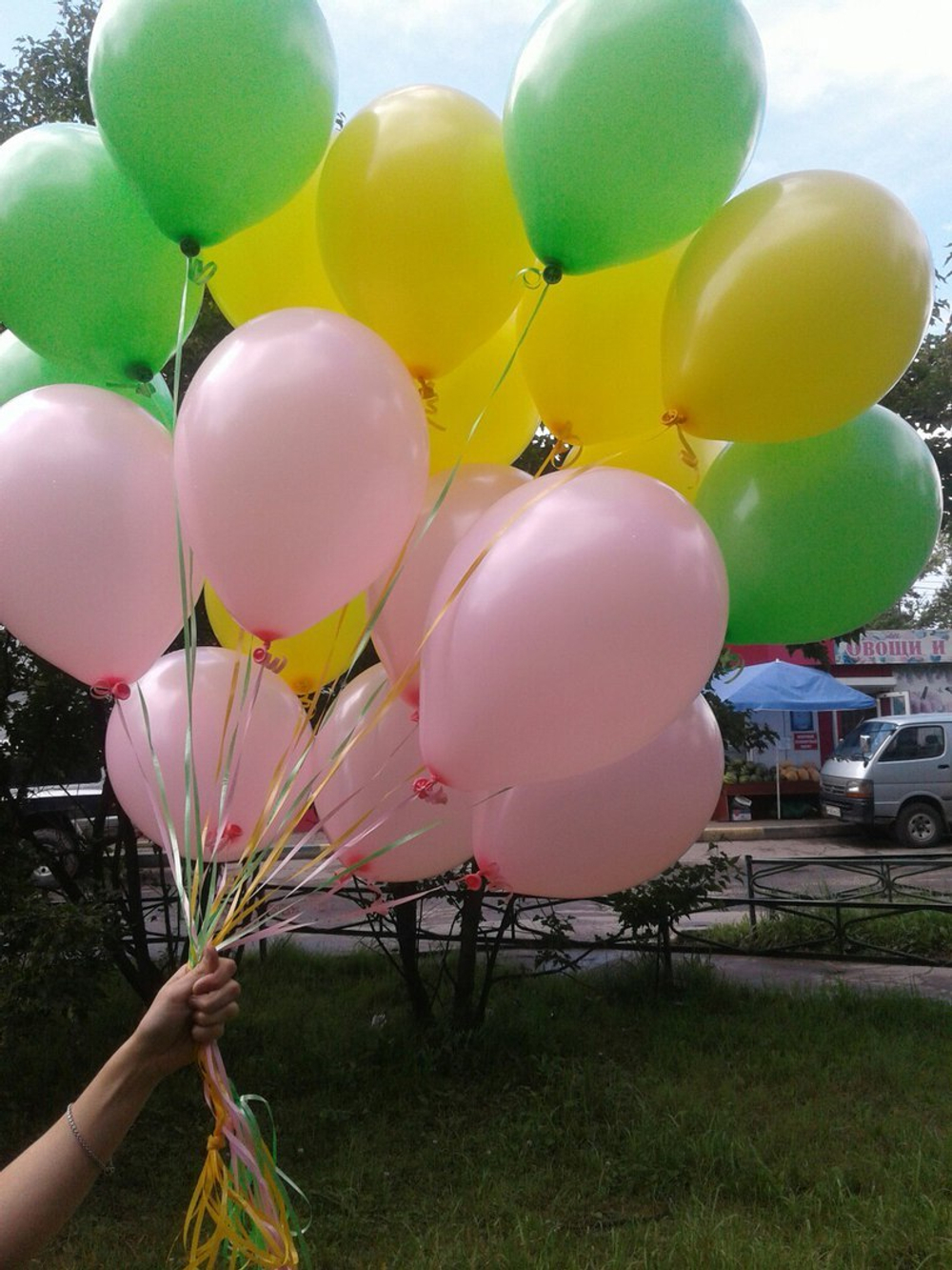 Букет шаров Летнее Настроение