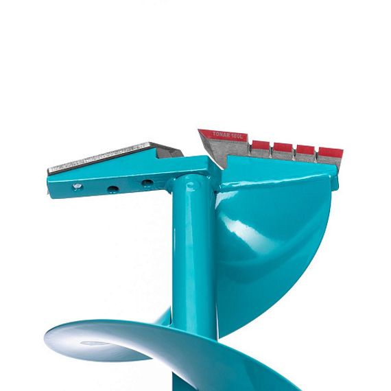 Ледобур ЛР-180Д левое вращение, цельнотянутый шнек (LK-180LD) Тонар