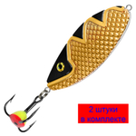 Блесна зимняя СПИНКА 10,0g, цвет 01, 1 шт