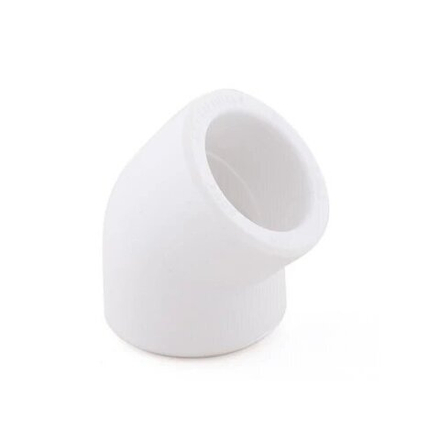 Угольник PPR  20х45, PN25 белый, РТП (10824)