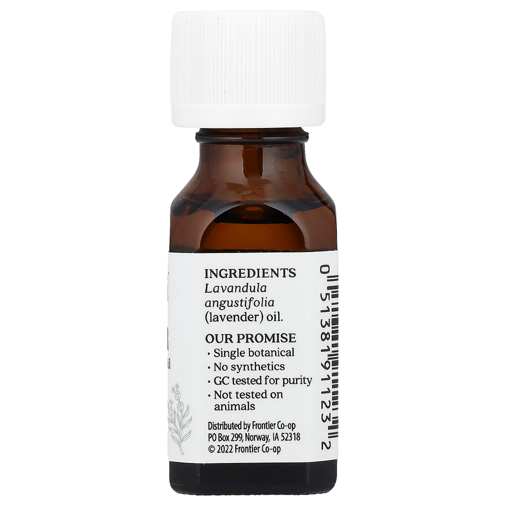 Aura Cacia, чистое эфирное масло, лаванда, 15 мл (0,5 жидк. унции)