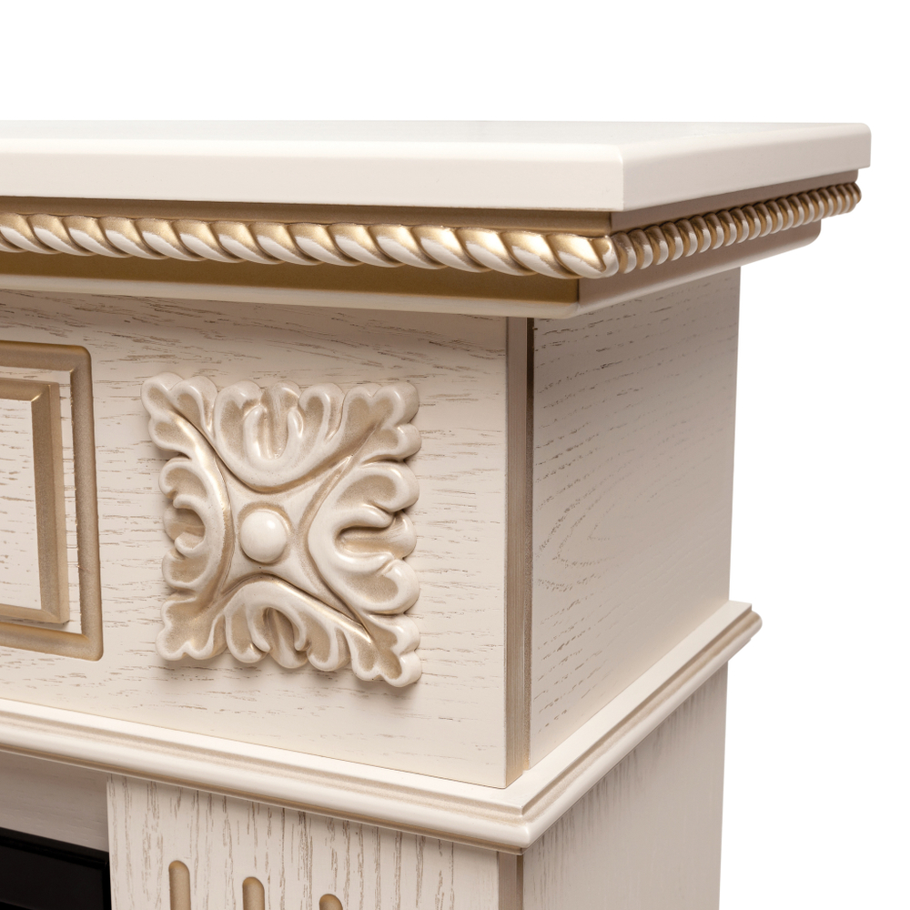 Каминокомплект Real Flame Siena 42/BV WT с очагом Beverly 1000 (без обогрева)