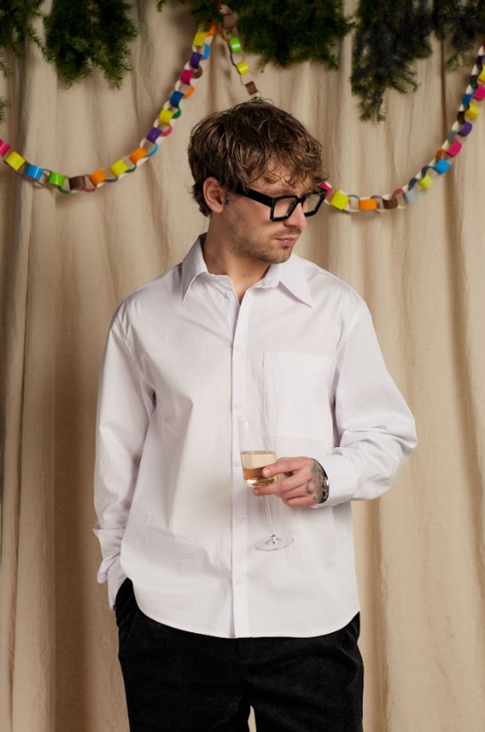 Рубашка Classic белая "White"